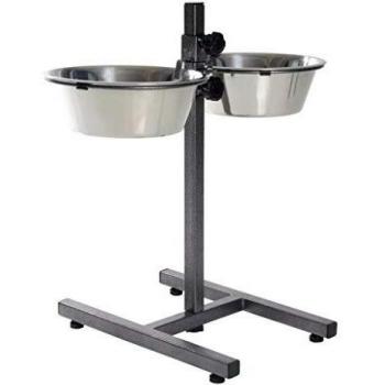 Trixie 24922 Double Dog Feeder 2-8 L Ø 24 cm Stainless Steel