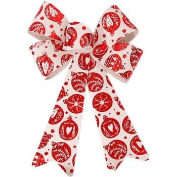 Large Bow Holiday Tree Pendant Wedding Decoration