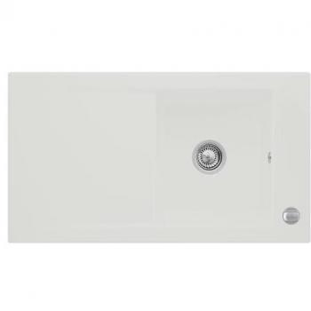 Bassin d’évier Villeroy & Boch Timeline 330702SM – garniture de vidage, action excentrique et technologie à vapeur