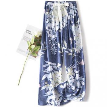 Comfortable Elastic Floral Sleep Pants