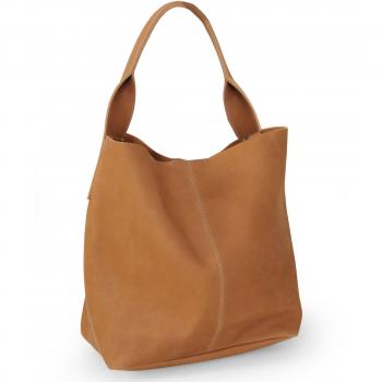 CozyCocoons: Ledertasche in Cognac (97518 25)