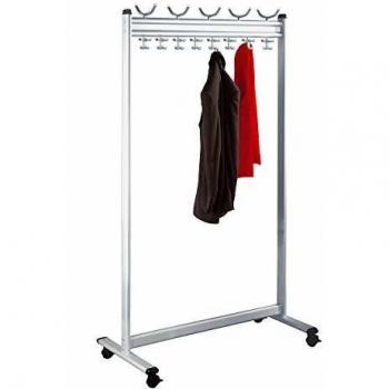 Porta-Abiti Mobile Alluminio Multiline Larghezza 100 cm