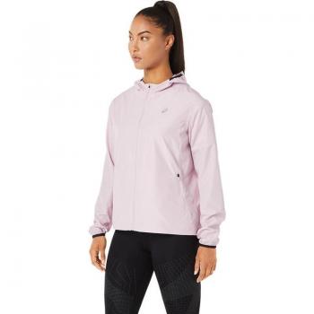 Chaqueta de entrenamiento Asics Accelerate con detalle rosado