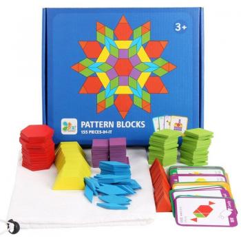 Puzzle éducatif en bois pour enfants 155 pièces