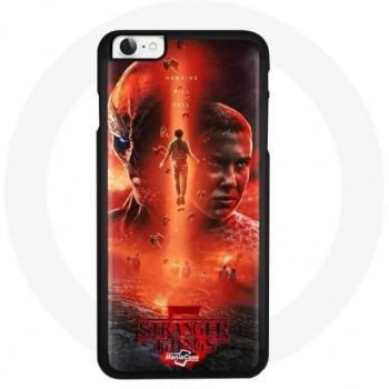Coque iPhone 7 « Maniacase – Stranger Things Souple Noir Mixte »