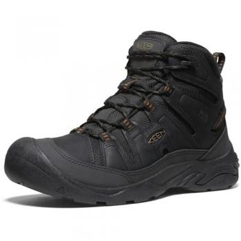 Trekkingschuhe Keen Circadia Mid WP 1027841 schwarz