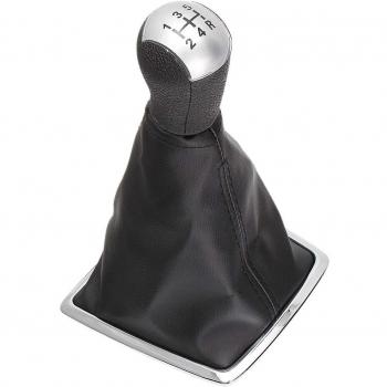 Pommeau de levier de vitesse en cuir PU pour Ford Focus 2