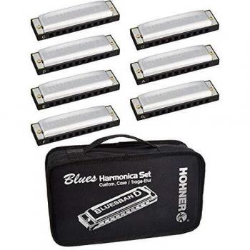 HOHNER Reed Harmonica Blues Band set 91105 Diatonic/Single