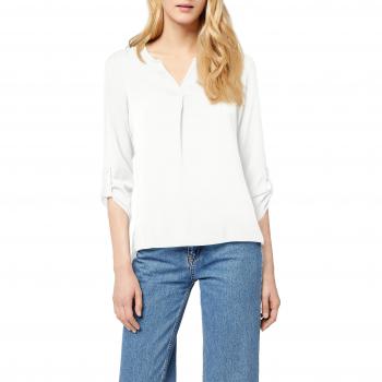 Vero Moda Vmsasha 3/4 Top A Noos, Blouse Femme, Blanc Snow White, 34