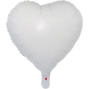 Large heart foil balloon