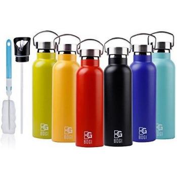 BOGI Bottiglia Isolante per Yoga e Camping 600ml
