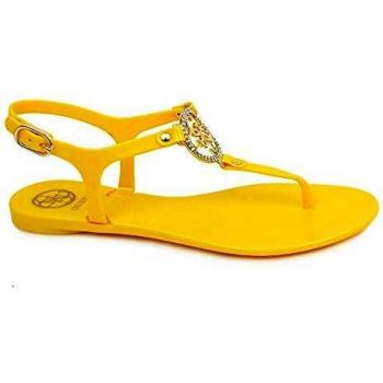 Guess Sommer-Sandalo Gelb FL6JACRUB21