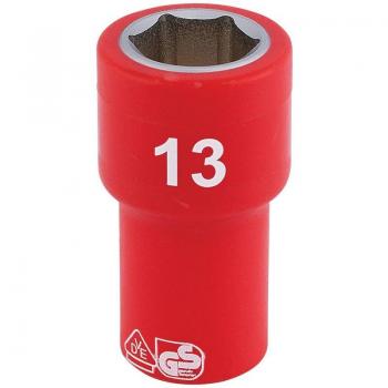 Douille VDE 1/4in Isolée 13mm