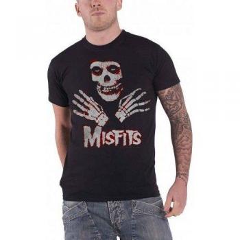 T-shirt Misfits en coton pour enfants motif mains
