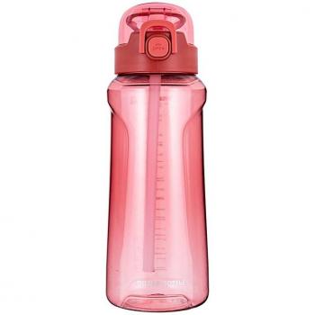 Botella de Agua Portátil 1100ml con Pajita BPA Libre