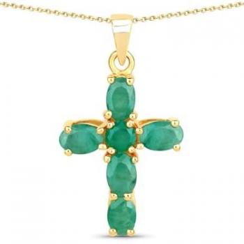Collana Donata Giallo Oro Verde