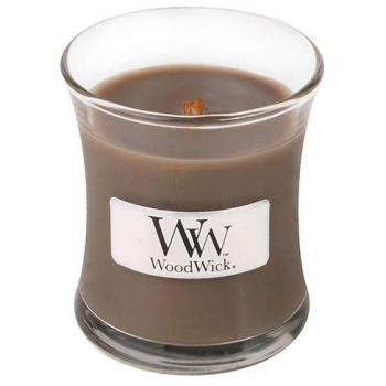 Woodwick Bougie Parfumée Mini Jarre Sable & Bois Flotté