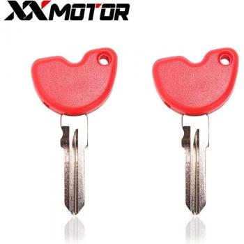 Motorcycle Key Blanks for Piaggio Vespa 3Vte 125 Gts Gtv 250 300 MP3 250 Gts250 Gtv250 Gts300 Gtv300