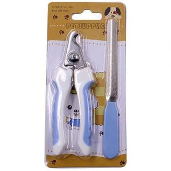Pet Nail Trimmer with Stainless Steel Blades
