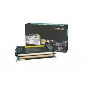 Toner Lexmark C734 Amarelo 6000 Páginas