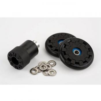 Brompton Eazy Wielen Rollers, 6mm Drilling, Pakket