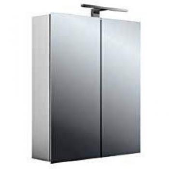 Armoire à Miroir Emco Asis Mee, Aluminium, 600 x 746 mm