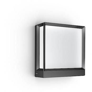 Steinel L 40 C Smart LED Outdoor Wall Light with Bluetooth, Anthracite, 3000K, 12.9W