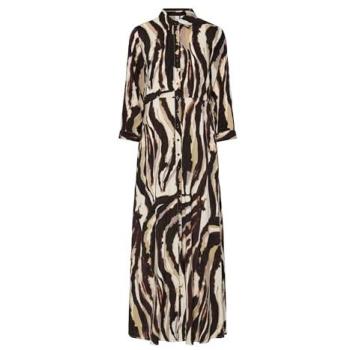 YAS Vestito 3/ Maniche Zebra Print XL