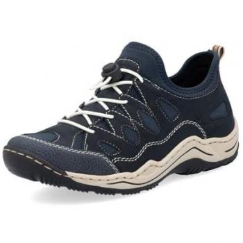 Rieker Trekkingsneaker L0551 – Freizeitschuh, Größe 40, blau