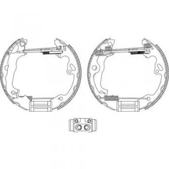 HELLA 8DB 355 004-491 Bremskomponenten