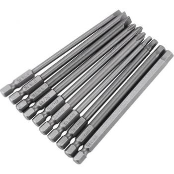 Set Eosnow Punte Cacciavite 1/4 (Flat & Phillips) – 100 mm Gambo Esagonale