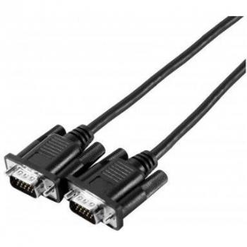 SVGA Monitorkabel 10 m, 15pol HD D-Sub Stecker/Stecker, schwarz