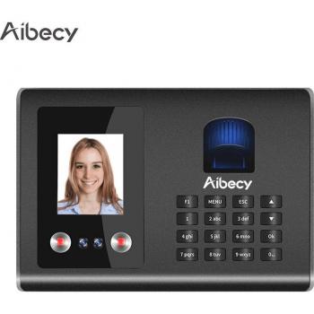 Aibecy Smart Time Clock with Biometric Authentication
