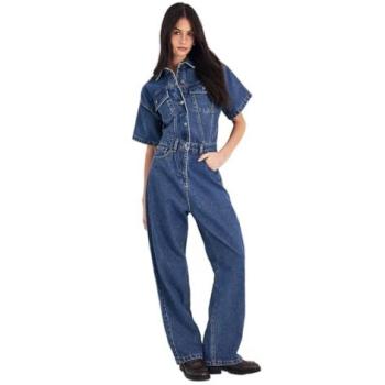 Nasty Gal Women's Authentic Midwash Boyfriend Jumpsuit – 12