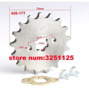 18-Tooth Sprocket Gear 420 for 50cc-125cc YX Lifan ATV Quad Dirt Bike