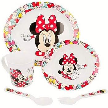 Ensemble repas bébé 5 pièces Minnie Mouse