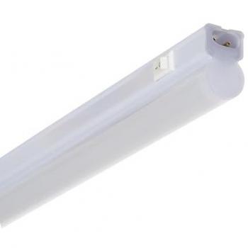 Batten Led 30 cm 5 W Color Temperature 4000K, Bianco Naturale, Interruttore Incluso