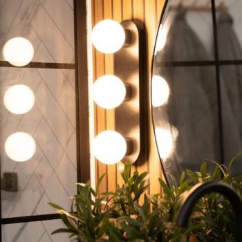 VALUELIGHTS Modern Opal Glass Bathroom Ceiling Light