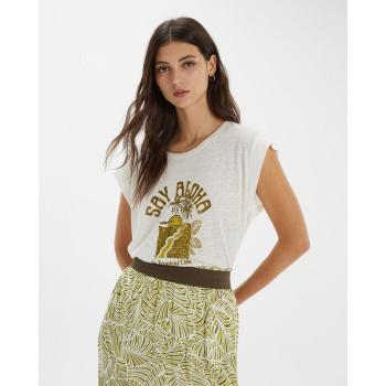 Camiseta de Mujer con Dibujo Paz Torras