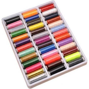 39 Spools of Vibrant Sewing Thread