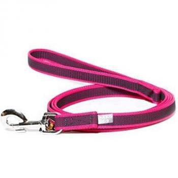 Julius K9 2‑Meter Super‑Grip Pink Handle Dog Leash – 20 mm
