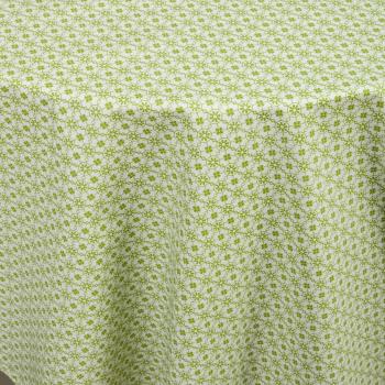 Nappe Mataro ERWIN M., 140 cm de diamètre, Vert et Ronde