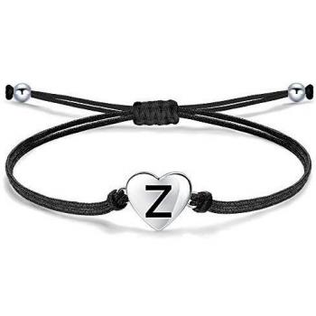 Cuore Letterato Z Bracciale Artigianale