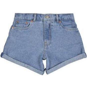 Mini Mom Shorts Levi's con roll cuf