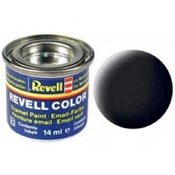 Peinture Émail Noir Mat Revell 14 ml RAL 9011