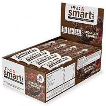 PhD Smart Bars, Barritas Bajas en Carbohidratos Sabor Brownie