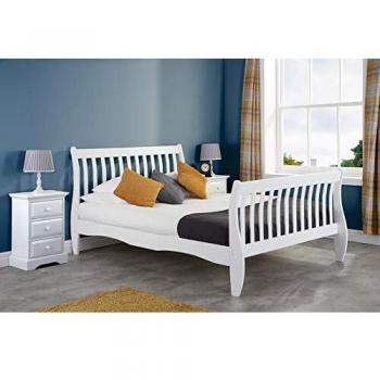 135 cm White Birlea Belfort Bed