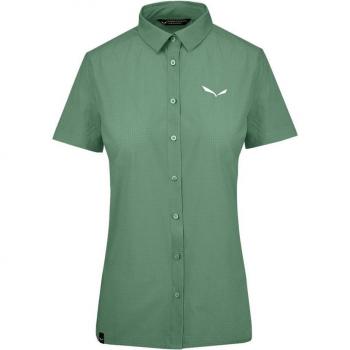 Camisa Salewa Puez Minicheck 2 Dry manga corta