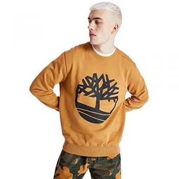 Timberland Sweatshirt TB0A2BJ8P571 Braun Regular Fit Herren