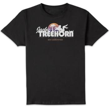 Treehorn Logo Tee – The Big Lebowski – Black, Size L